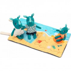 Famille Marius le rhinocéros - Lilliputiens 2