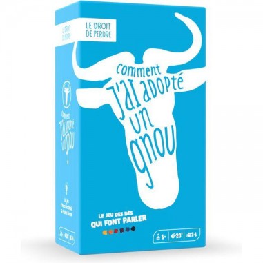 Comment J'ai Adopté un Gnou - Jeux de société - ledroitdeperdre.com - Le Droit De Perdre