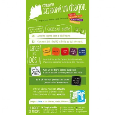 Comment J'ai Adopté Un Dragon - Jeux de Société - Le Droit De Perdre