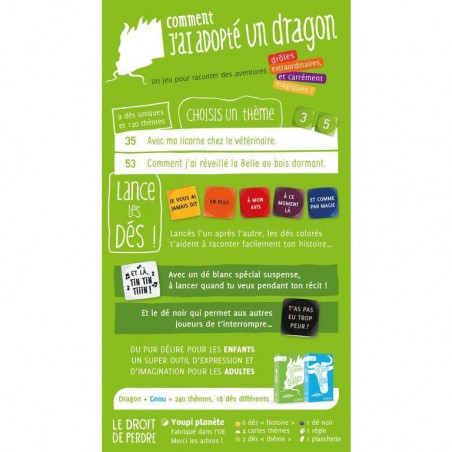 Comment J'ai Adopté Un Dragon - Jeux de Société - Le Droit De Perdre