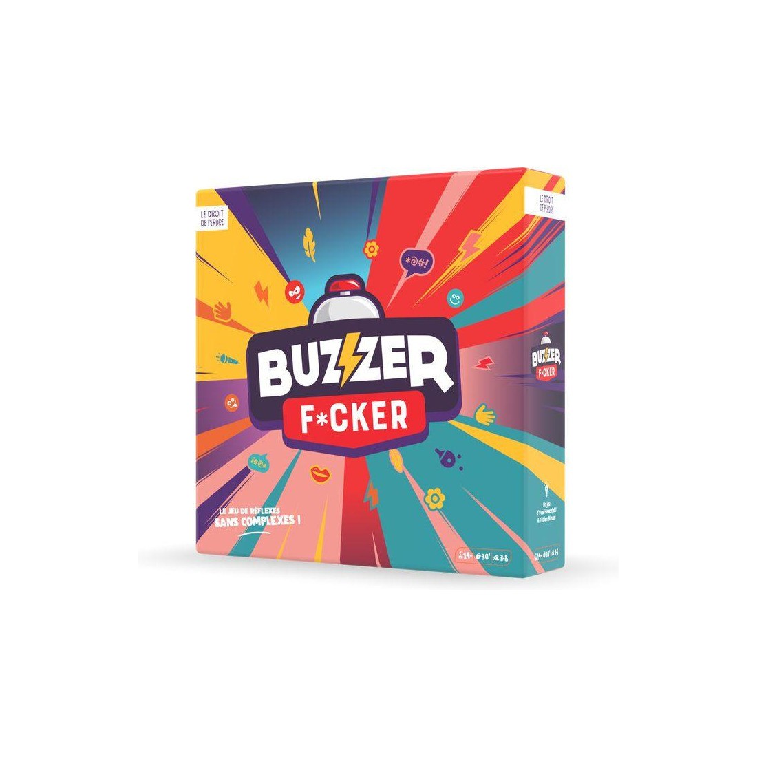 Buzzer Fucker - Jeux de société - ledroitdeperdre.com - Le Droit De Perdre