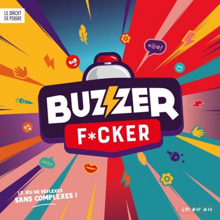 Buzzer Fucker - Jeux de société - ledroitdeperdre.com - Le Droit De Perdre