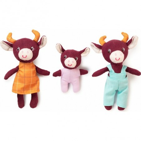 Famille Rosalie la vache - Lilliputiens