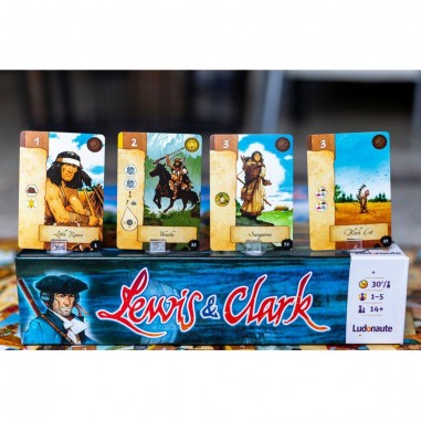 Lewis & Clark - Jeu de société - Ludonaute