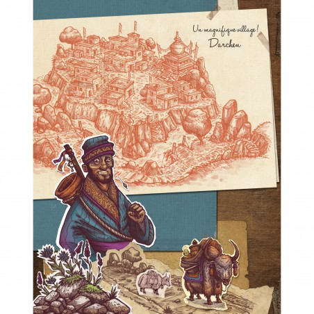 Trek 12+1 - Carnet de voyage en Himalaya - Jeux de société - Lumberjacks Studio - Lumberjacks-studio