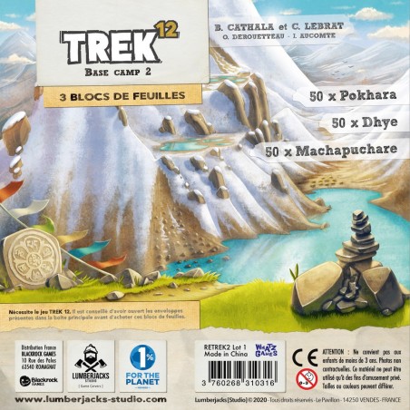 Trek 12 - Base Camp 2 - Jeux de société - Lumberjacks Studio - Lumberjacks-studio
