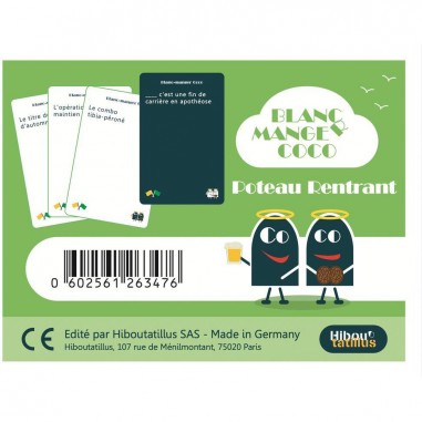 Extension Poteau Rentrant - Version Française - Blanc Manger Coco