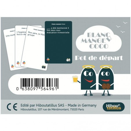 Blanc Manger Coco - Extension Pot de Départ - Jeu de société - Blanc Manger Coco - Hiboutatillus