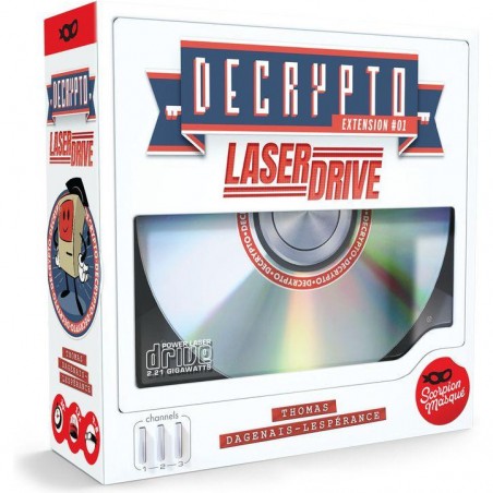 Decrypto Laser Drive - Jeux de société - Scorpion Masqué - Le Scorpion Masqué