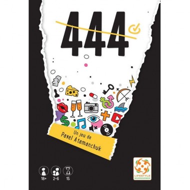 444 choses à faire… ou pas - Boardgames Ltd - Jeux de société - Lifestyle
