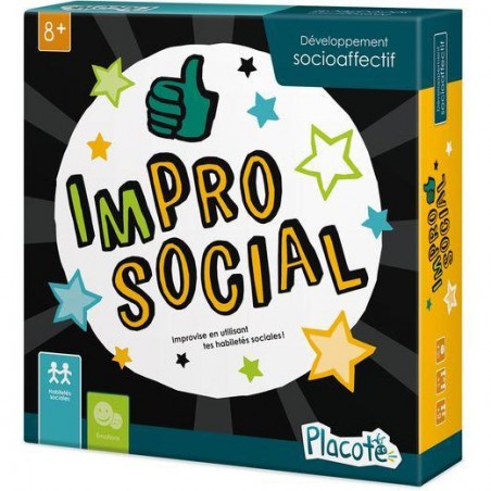 ImProsocial - Jeu d'improvisation dès 8 ansEsprit Jeu - Placote