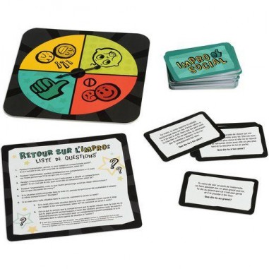 ImProsocial - Jeu d'improvisation dès 8 ansEsprit Jeu - Placote