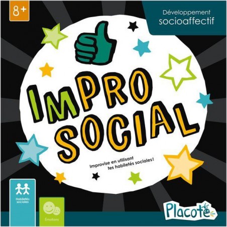 ImProsocial - Jeu d'improvisation dès 8 ansEsprit Jeu - Placote
