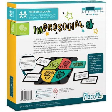 ImProsocial - Jeu d'improvisation dès 8 ansEsprit Jeu - Placote