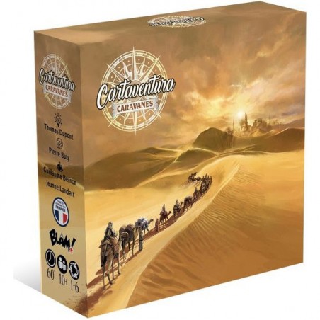 Cartaventura: Caravanes - Jeux de société - Blam