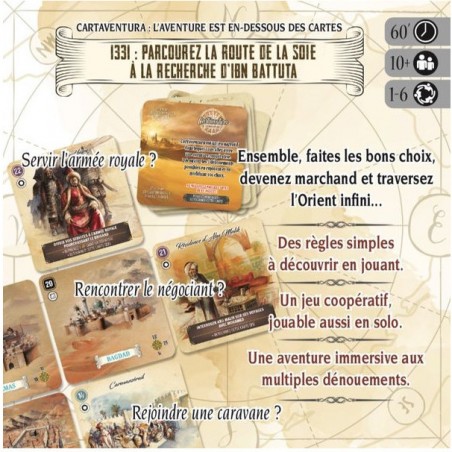 Cartaventura: Caravanes - Jeux de société - Blam