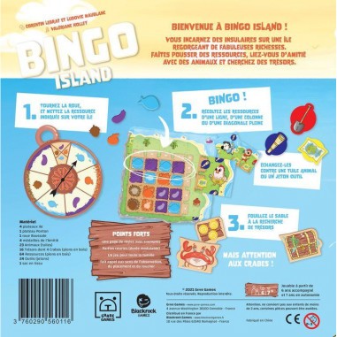 Bingo Island - Jeux de société - Grrre Games