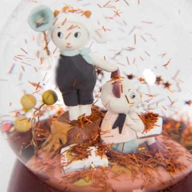 Boule à neige musicale "Sous mon Baobab" - Moulin Roty