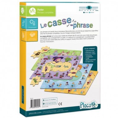 Le casse-phrase - Un jeu - Placote