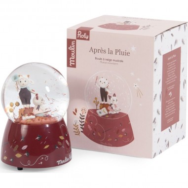 Boule à neige musicale "Sous mon Baobab" - Moulin Roty
