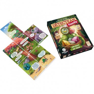 Detecteam Family - Un Oeuf de trop - Boardgames Ltd - Jeux de société - Lifestyle