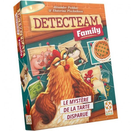 Detecteam Family - Le Mystère de la Tarte Disparue - Ltd - Jeux de société - Lifestyle Boardgames