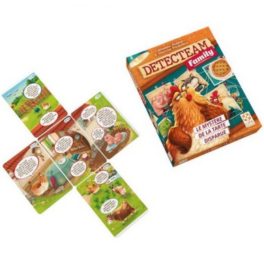 Detecteam Family - Le Mystère de la Tarte Disparue - Ltd - Jeux de société - Lifestyle Boardgames