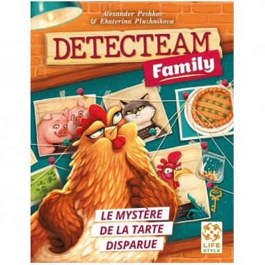 Detecteam Family - Le Mystère de la Tarte Disparue - Ltd - Jeux de société - Lifestyle Boardgames