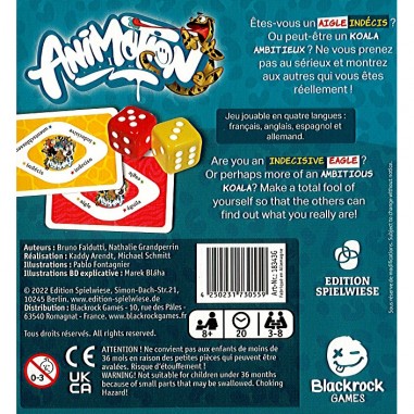 Animotion - Spielwiese - Jeux de société - Spielweise