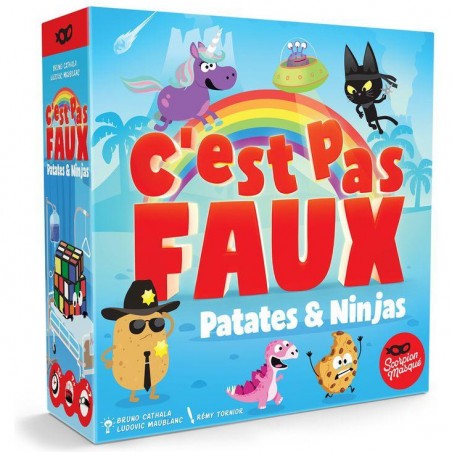 C'est pas Faux - Patates & Ninas - Jeu d'AmbianceEsprit Jeu - Scorpion Masque