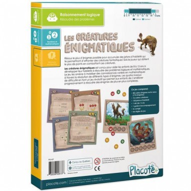 Les créatures énigmatiques - Un jeu - Placote