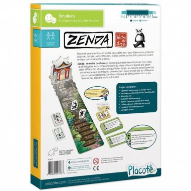 Zenda - Le Maître du Stress - Comprendre et maîtriser - Jeu - Esprit Jeu - Placote