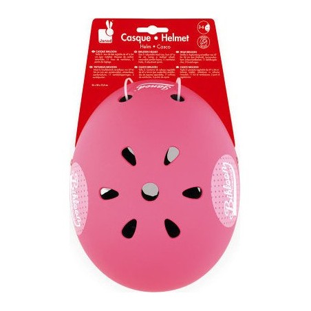 Casque Rose à Pois Pour Draisienne