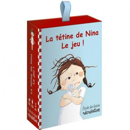 La tétine de Nina - Jeu de société enfant - L'école Des Loisirs