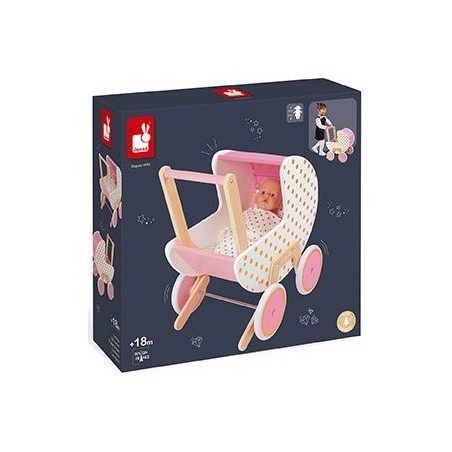 Landau en bois Candy Chic - Janod