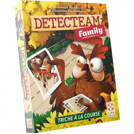 Detecteam Family - Triche à la course - Ltd - Jeux de société - Lifestyle Boardgames