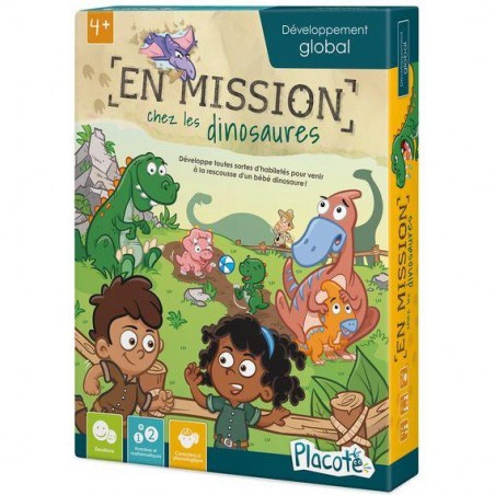 En Mission chez les Dinosaures - Un jeu - Placote