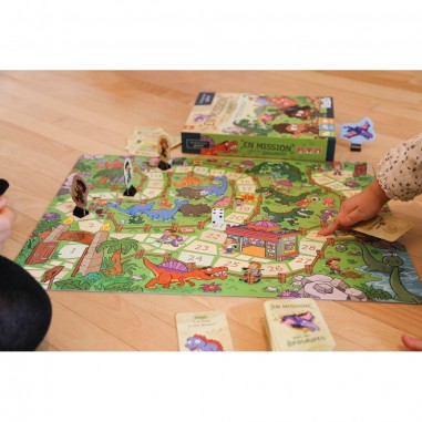 En Mission chez les Dinosaures - Un jeu - Placote