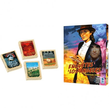Enquêtes à Los Angeles - Nouveaux Crimes - Jeux de société - La Boite De Jeu