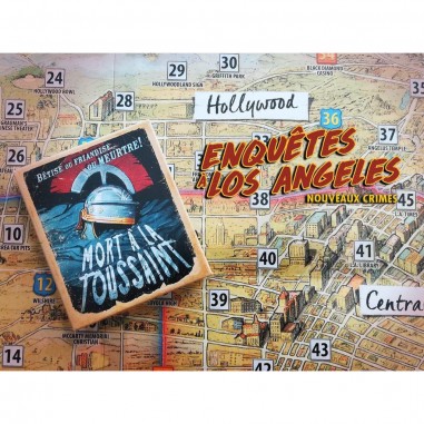 Enquêtes à Los Angeles - Nouveaux Crimes - Jeux de société - La Boite De Jeu