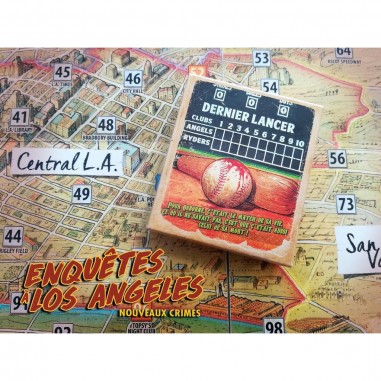 Enquêtes à Los Angeles - Nouveaux Crimes - Jeux de société - La Boite De Jeu