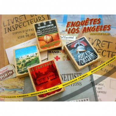 Enquêtes à Los Angeles - Nouveaux Crimes - Jeux de société - La Boite De Jeu
