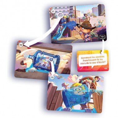 Flashback Zombie Kidz - Jeu d'enquête coopératif dès 7 ans - Le Scorpion Masqué