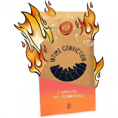 Intime Conviction n°6: L'Affaire des Flammèches - Fika - Jeux de société - Fika Editions