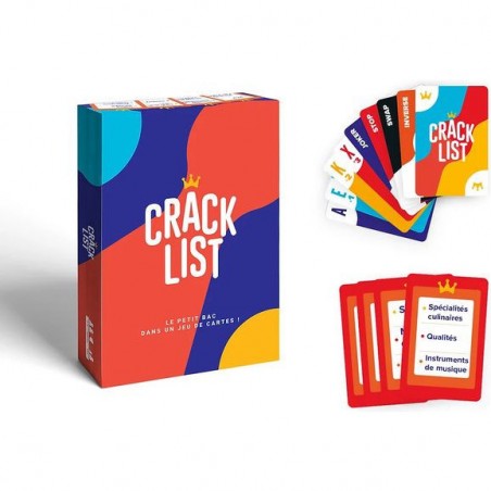Crack List - Studio - Jeux de société - Yaqua