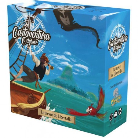 Le Trésor de Libertalia - Cartaventura Odyssée - Jeu Narratif dès 6 Ans - Blam