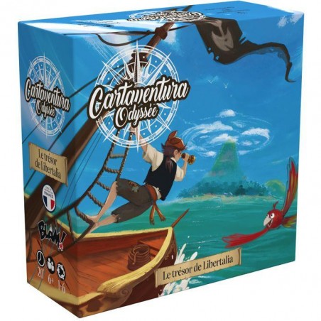 Le Trésor de Libertalia - Cartaventura Odyssée - Jeu Narratif dès 6 Ans - Blam
