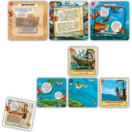 Le Trésor de Libertalia - Cartaventura Odyssée - Jeu Narratif dès 6 Ans - Blam