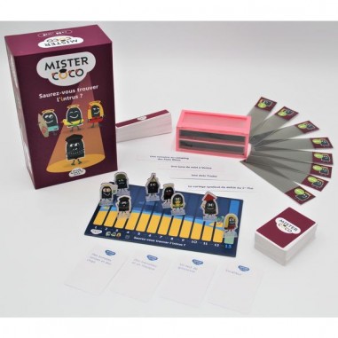Mister Coco - Blanc Manger Coco - Jeux de société - Hiboutatillus
