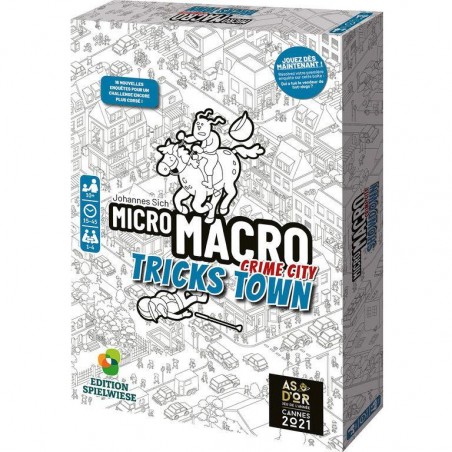 MicroMacro: Crime City - Tricks Town - Blackrock - Jeux de société - Spielwiese